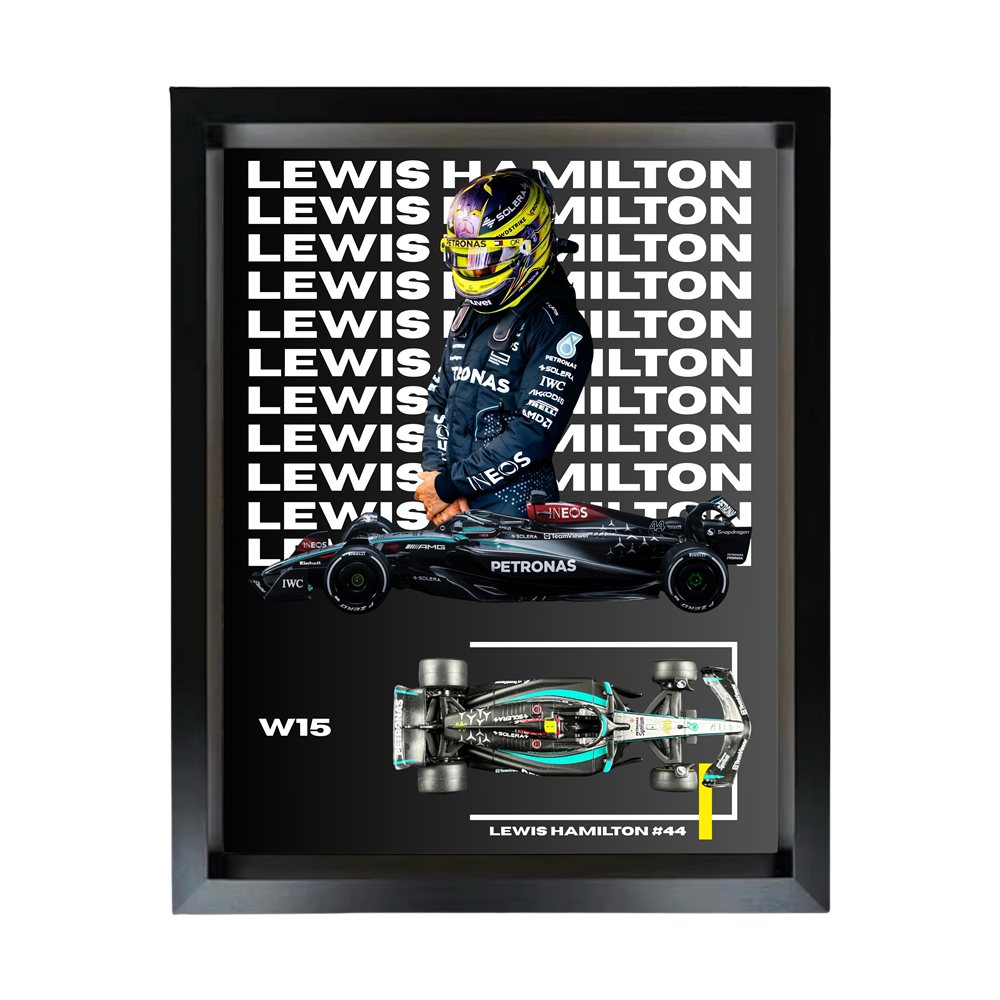 Lewis Hamilton — Black Frame