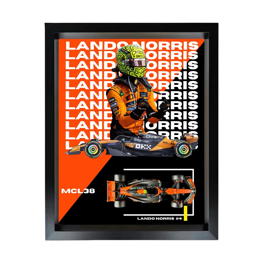 Lando Norris — Black Frame