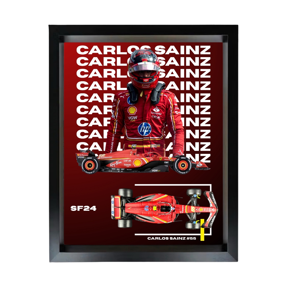 Carlos Sainz — Black Frame