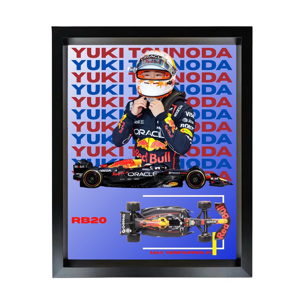 Yuki Tsunoda — Black Frame