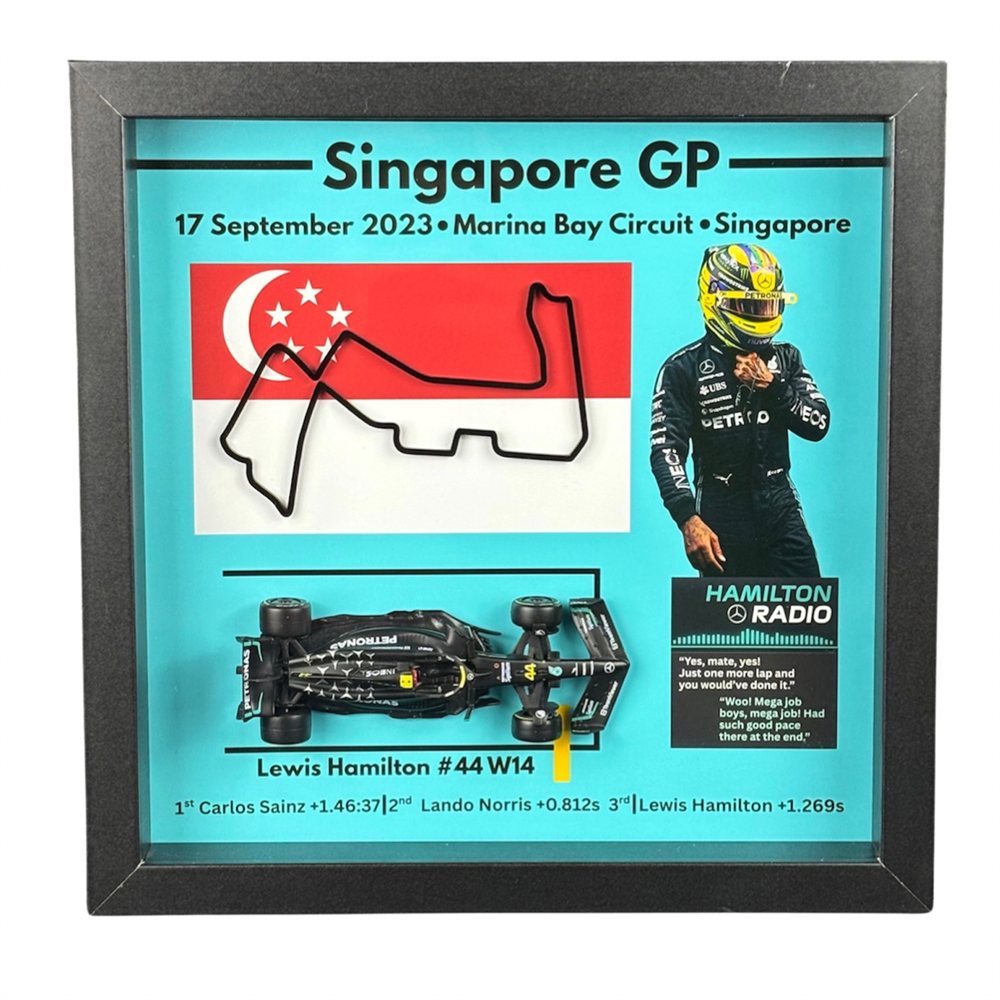 Lewis Hamilton — Black Frame