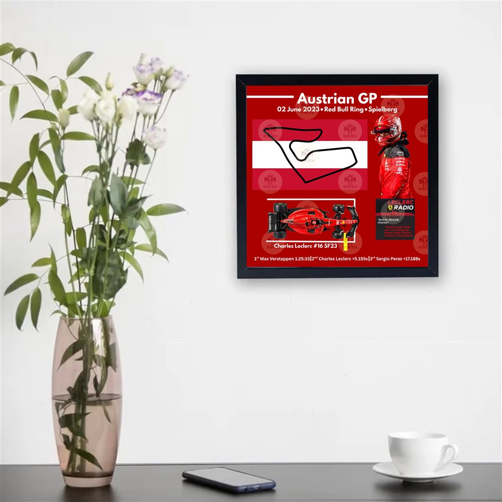 Charles Leclerc — Black Frame Example
