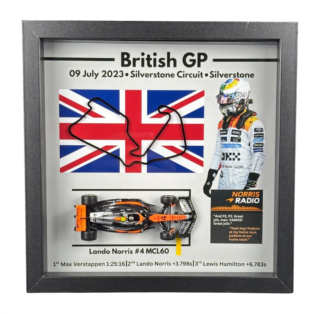 Lando Norris — Black Frame